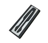 LHD Car Styling Non Slip Foot Rest Plate No Drill Footrest Pedal Cover Compatible For BMW X3 X4 G01 G02 2019-2025 Stainless Steel