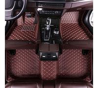 LHD Custom Car Floor Mats For Jeep For Grand Cherokee Wk Wk2 2011 2012 2013 2014 2015 2016 2017 2018 Auto Foot Pads Waterproof Floor Liners(Dark brown)