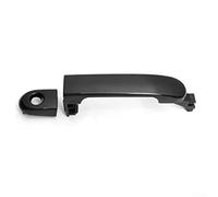 LHD Exterior Door Handle Compatible with 2007-2012 Nissan For Versa, Rugged Design Offers Extra Durability and Safety (Black)