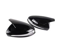 LHD For Mercedes For Benz C GLC S E Class W205 X253 W222 W213 W238 Side Rearview Mirror Cover Caps Shell Replacement MTVTFECEWG(B,Glossy Black)