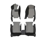 LHD For Talisman Car Interior Styling Anti-fouling Floor Mats Waterproof Accessories Foot Pad Protector Carpet(Black-Gray)