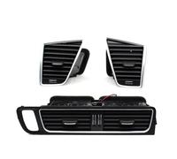 LHD Front Center Console Air Conditioning Ventilation Ac Vent Grille Air Outlet Frame For Q5 2009-2018(LHD-3PCS SET)