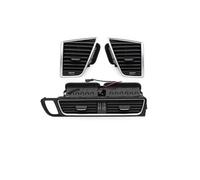 LHD Front Dashboard Left Right Middle Air Conditioner AC Vent Grille Outlet Assembly Replacement for Q5 2009-2018 8R1820951 8R1820901 CRRYUQWWM(1set)(1set)