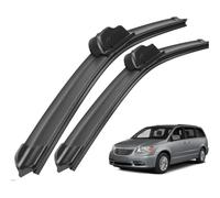LHD Front Wiper Blades For Town & Country 5 2008-2016 Windshield Windscreen Window Car Brushes 26"+20 Clean the windshield