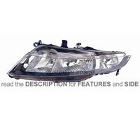 LHD Headlight Honda Civic 2006-2011 Right Side 33101-SMGA-G010-M1