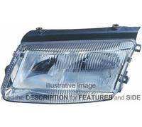 LHD Headlight Volkswagen Passat 1996-2000 Left Side 1EF007520-051