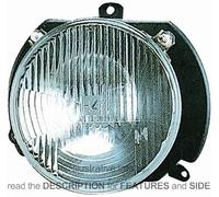 LHD Headlight Volkswagen Polo 1981-1990 003-778-02