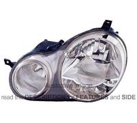 LHD Headlight Volkswagen Polo 2001-2005 Left Side