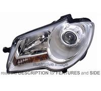 LHD Headlight Volkswagen Touran 2006-2010 Left Side 1T1941005B