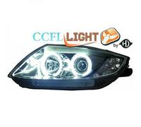 LHD OS NS CCFL Projector Headlights Pair Clear Chrome For BMW Z4 Roadster Coupe.
