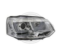 LHD Projector Headlights Pair LED DRL Clear Chrome For VW T5 Multivan 09-15