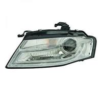 LHD Projector Headlights Pair LED DRL Dragon Chrome For Audi A4 8K 8E 07-11