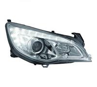 LHD Projector LED DRL Headlights Pair Clear Chrome H7 H1 For Vauxhall Astra J