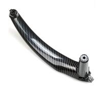 LHD RHD Car Front Rear Interior Passenger Door Left Right Pull Handle Cover Trim for X5 X6 E70 E71 E72 2007-2014 Auto Decoration Accessories(Carbon Left)