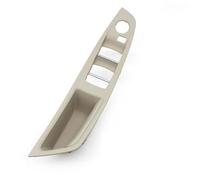 LHD RHD Car Interior Driver Door Pull Handle Panel Trim for 5 Series F10 F11 F18 2010-2017 520 523 525 528 530 535 Decorative(LHD Oyster)