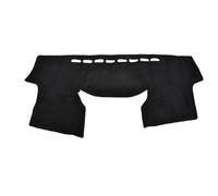 LHD RHD Dashmat Car Dashboard Cover Dash Mat Carpet For Toyota For Vitz For Yaris Hatchback XP90 2005 - 2011(Black edge,RHD)