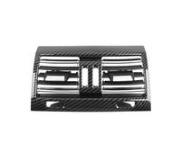 LHD RHD Front Rear Chromed AC Vent Grille Cover Panel Compatible With BMW 5 Series F10 F11 520 525 528 530 535 Carbon Fiber(Rear High-end)