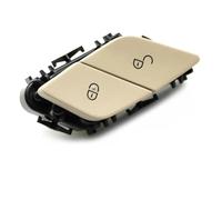 LHD RHD Interior Car Door Lock Unlock Switch Push Button For Benz For C/E/S/For GLC/For CLS Class For W205 For W253 Universal Interior Accessories(LHD-Lightbeige)