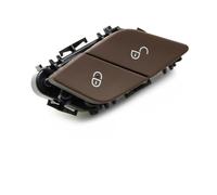 LHD RHD Interior Car Door Lock Unlock Switch Push Button For Benz For C/E/S/For GLC/For CLS Class For W205 For W253 Universal Interior Accessories(LHD-Darkbrown)