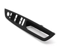 LHD RHD Interior Driver Door Armrest Panel Passenger Handle Inside Cover Trim for BMW X5 X6 E70 E71 E72 2007-2014(RHD Black)