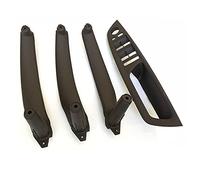 LHD RHD Upgraded Interior Door Armrest Panel Pull Handle Set Replacement, For X5 X6 E70 E71 E72 2007-2013 Car Handle Trim Cover(Moka RHD 4PCS SET)(Moka RHD 4PCS SET)
