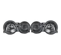 LHD Right Left Headlight Pair Angel Eyes Black For BMW 3 Series E30 82-94