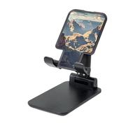 LHDGBNV Foldable Phone Holder for Desk, Portable Adjustable Cell Phone Stand Grand Canyon Arizona Tablet Stand Holder Suitable for All Most Phones Black