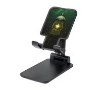 LHDGBNV Foldable Phone Holder for Desk, Portable Adjustable Cell Phone Stand Shining Star Tablet Stand Holder Suitable for All Most Phones Black