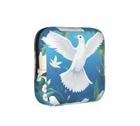 LHDGBNV Period Bag Pouch for Women,Sanitary Napkin Storage Bag Portable Period Pad Pouch Small Make Up Bags Peace On Earth Tampon Holder For Purse Travel Daily Use