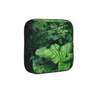 LHDGBNV Period Bag Pouch for Women,Sanitary Napkin Storage Bag Portable Period Pad Pouch Small Make Up Bags Densely Growing Green Plants Tampon Holder For Purse Travel Daily Use