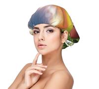 LHDGBNV Satin Bonnet Silk Bonnets For Women Girls, Soft Double Layer Silk Hair Bonnet For Sleeping, American Football Ball Sleeping Cap Hair Wrap For Women