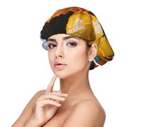LHDGBNV Satin Bonnet Silk Bonnets For Women Girls, Soft Double Layer Silk Hair Bonnet For Sleeping, Construction Helmets Sleeping Cap Hair Wrap For Women