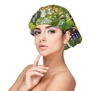 LHDGBNV Satin Bonnet Silk Bonnets For Women Girls, Soft Double Layer Silk Hair Bonnet For Sleeping, Monarch Butterflies Sleeping Cap Hair Wrap For Women