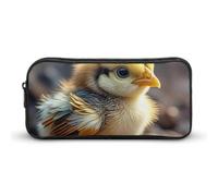 LHDGSJE Chicken Chick Pencil Case Light Weight Pencil Bag Pen Pouch Large Capacity Office Stationery Organizer