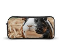 LHDGSJE Cute Guinea Pigs Pencil Case Light Weight Pencil Bag Pen Pouch Large Capacity Office Stationery Organizer