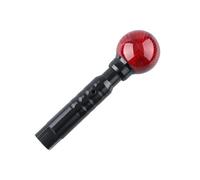 Lhdktee Car Gear Knob Automatic Transmission Shift Knob Gear Selector Round Ball Button Handle for Fit for Jazz GK5 for City GM6(C)