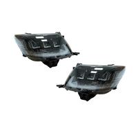 Lhdktee Car Headlight 1Pair Of LED Car Headlight Assembly Front Head Lamp Plug And Play Start-up Animation Headlights For Toyota For Hilux Vigo 2012-2014 Headlamp Assembly(For Left-hand Drive)