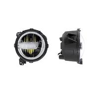 Lhdktee Car Headlight 9 Inch LED Car Headlight Daytime Running Light Auto Accessories Model MS-SS9 For Jeep For Wrangler JL Sport S Rubicon MOAB For Gladiator Headlamp Assembly