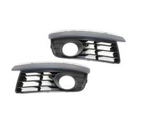 Lhdktee Car Headlight For VW For Jetta V MK5 Sedan 2006 2007 2008 2009 2010 Auto Front Bumper Fog Lamp Frame Cover Vent Headlight Grille Covers 1K0853666 Headlamp Assembly(A Pair)