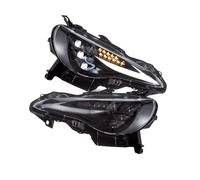 Lhdktee Car Headlight LED Headlights With Triple Projector DRL Assembly Plug And Play For Scion FRS 2012 2013 2014 2015 2016 2017 2018 2019 2020 2021 Headlamp Assembly(RHD)