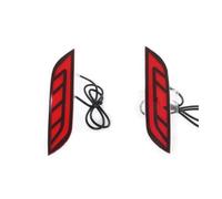 Lhdktee Car Rear Tail Light 1Pair For City 2020 2021 2022 Auto Lighting Reflector LED Rear Fog Lamp Bumper Light Brake Turn Signal(A)