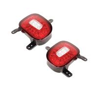Lhdktee Car Rear Tail Light 2pcs For Jeep For Renegade 2015-2019 Rear Bumper Reflectors Tail/Brake, Fog Lamps And White Reverse Lights(Red Lens)