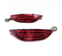 Lhdktee Car Rear Tail Light For Hyundai For Accent For Verna For Solaris For Brio 2008-2015 Car LED Rear Bumper Light Tail Reflector Brake Lamp Turn Signal(3 Functions A)