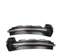 Lhdktee Side Mirror Blinker Lamp 2pcs For RS3 A3 8V S3 LED Dynamic Turn Signal Light Side Mirror Indicator Sequential Blinker Lamp(Yellow-crystal)