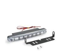 Lhdktee Side Mirror Blinker Lamp Car Turn Signal DRL Daytime Running Light Lens 8LED White 12V 24V HeadLamp Lighting Parking Bulb Fog Trunk Day Lamp