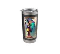 L'hermite (The Hermit) Tarot Inspired Art Stainless Steel Insulated Tumbler