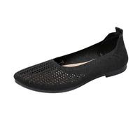 LHEZXS Women's Mesh Flat Mules Versatile Summer Fashion Shoes Breathable Flat Soft Sole Casual Shoes-No.7-41