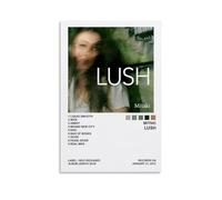 LHFIER Mitski Poster Lush Album Posters Canvas Print Aesthetic Wall Art Modern Home Decor for Bedroom Living Room12x18inch(30x45cm) Unframe-style