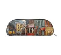 LHFIOHIRG (San Francisco) Portable Pencil Case with Zipper Stylish Pen Bag Stationery Pouch Cosmetic Bag Coin Storage for School Office