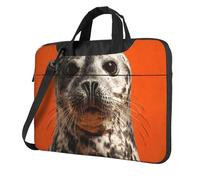 LHFIOHIRG (Sea Lions) 29 X 40 Cm Laptop Bag Shockproof Soft Lining Laptop Case With Shoulder Strap Travel-Friendly Briefcase